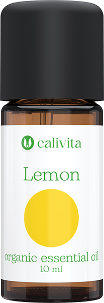 Calivita Organický éterický olej Citrón 10 ml - Ochorenia dýchacích ciest