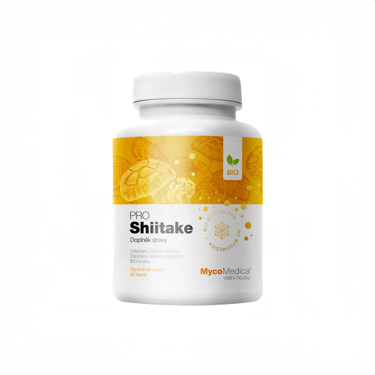 MycoMedica Shiitake PRO 90 növényi kapszula