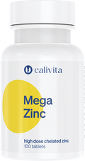 Calivita Mega Zinc 100 tabliet Zinok pre zdravú pokožku a vlasy