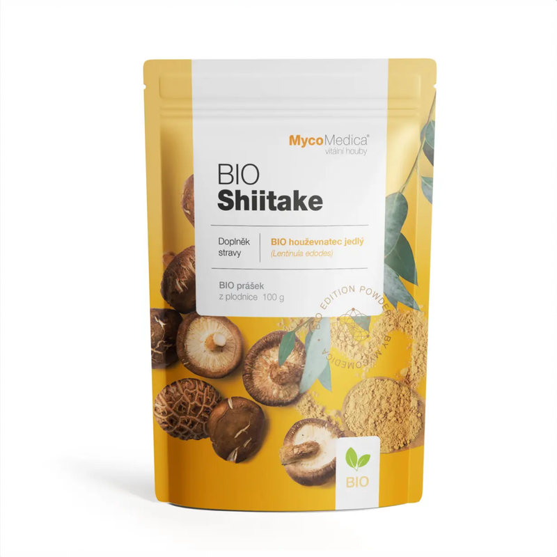 MycoMedica BIO Shiitake gombapor 100 g