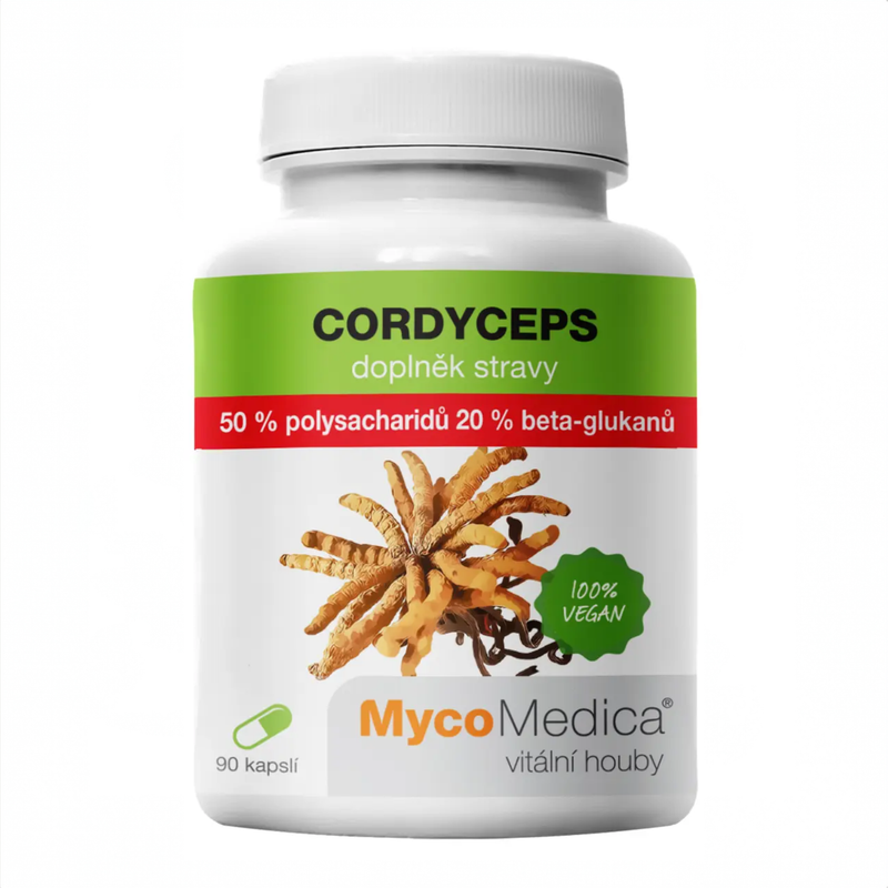MycoMedica Cordyceps 50% 90 növényi kapszula