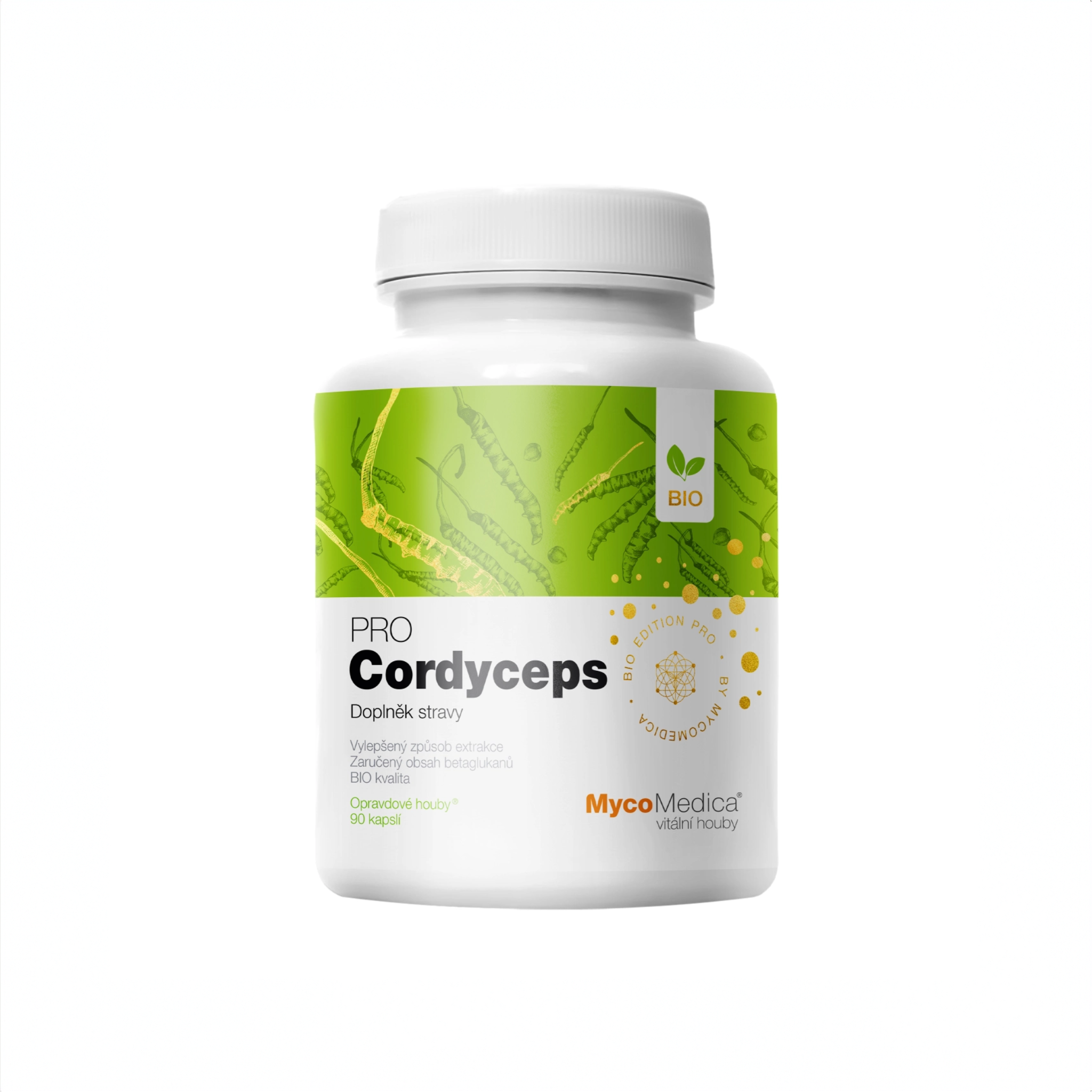 MycoMedica Cordyceps PRO 90 növényi kapszula