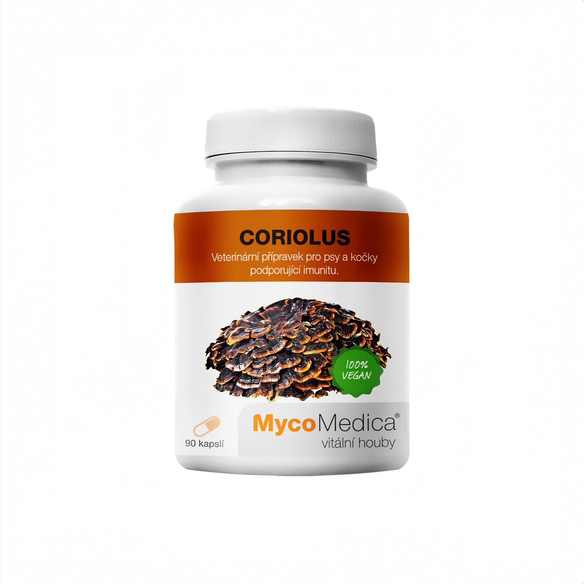 MycoMecica Coriolus 90 vegetable capsules