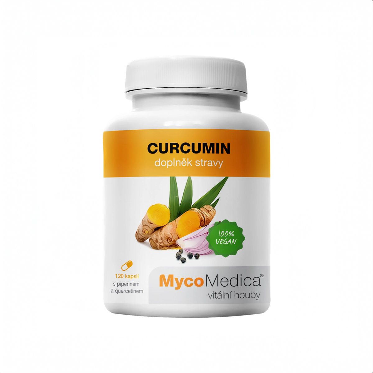 MycoMedica Curcumin 120 vegetable capsules