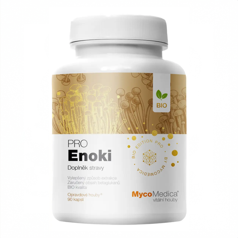MycoMedica Enoki PRO 90 növényi kapszula