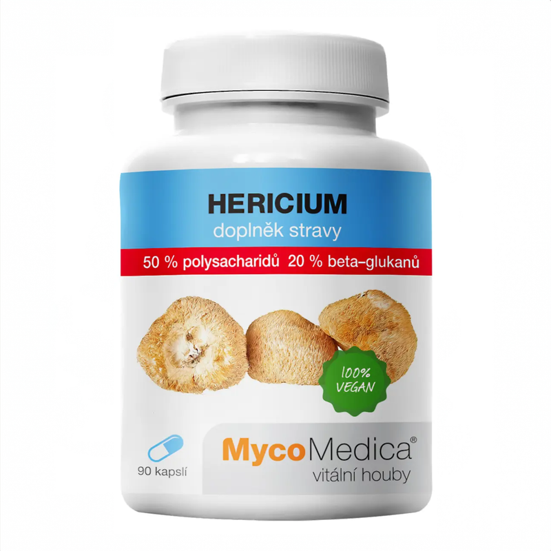 MycoMedica Hericium 50% 90 növényi kapszula