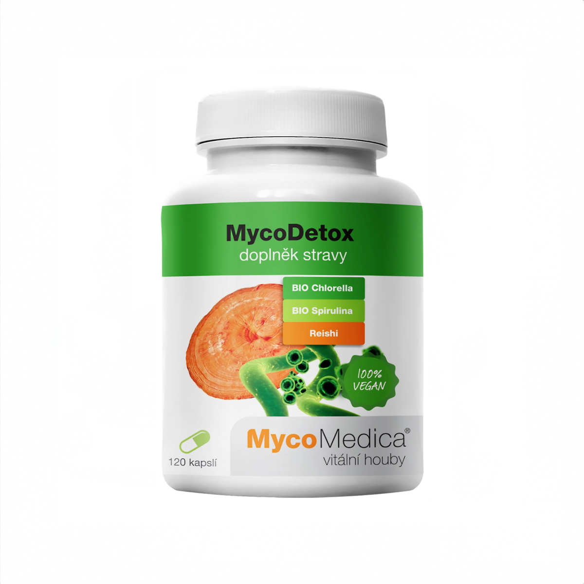 Mycomedica MycoDetox 120 vegetable capsules