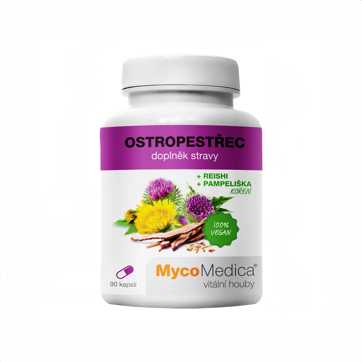MycoMedica Milk Thistle 90 vegetable capsules