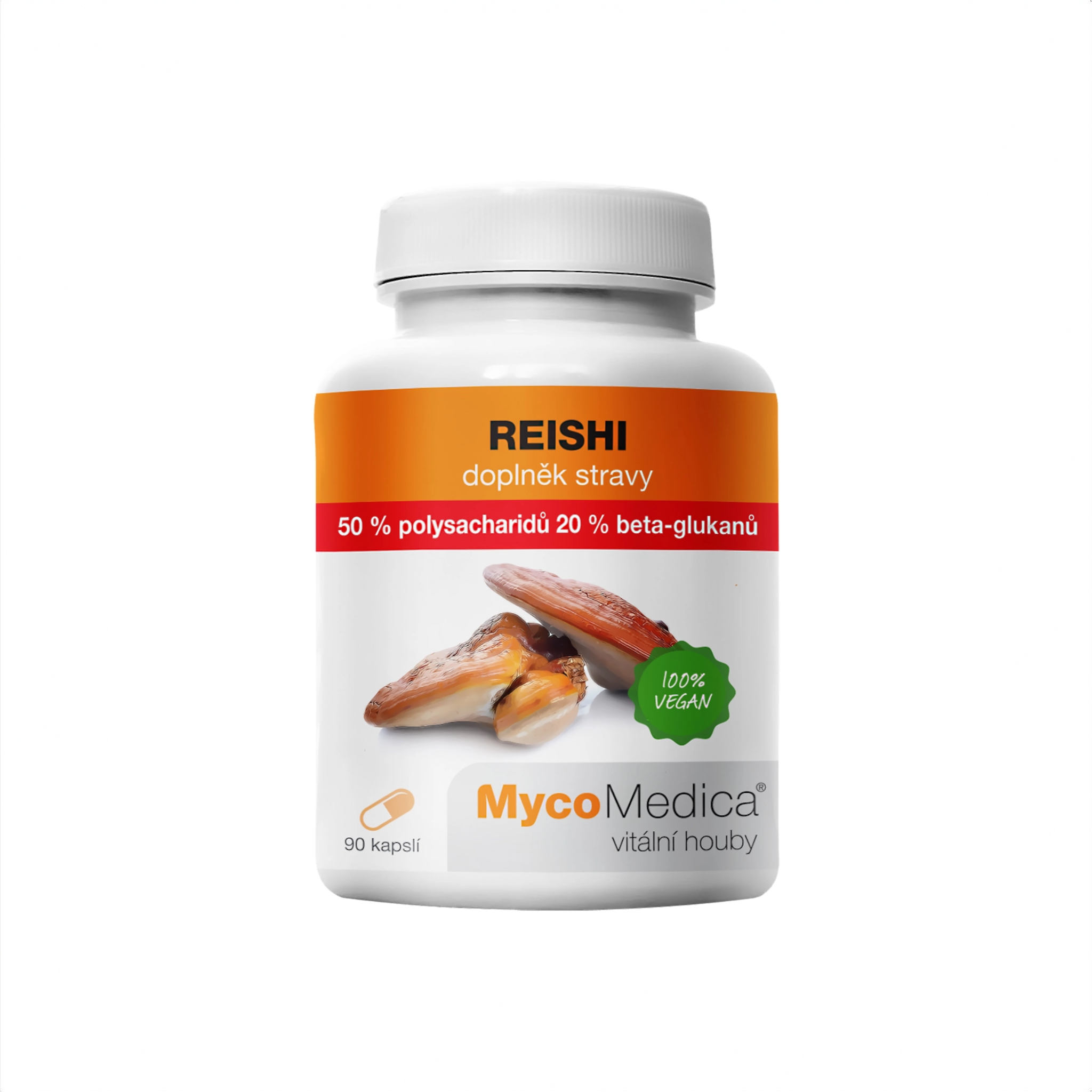 MycoMedica Reishi 50% 90 növényi kapszula