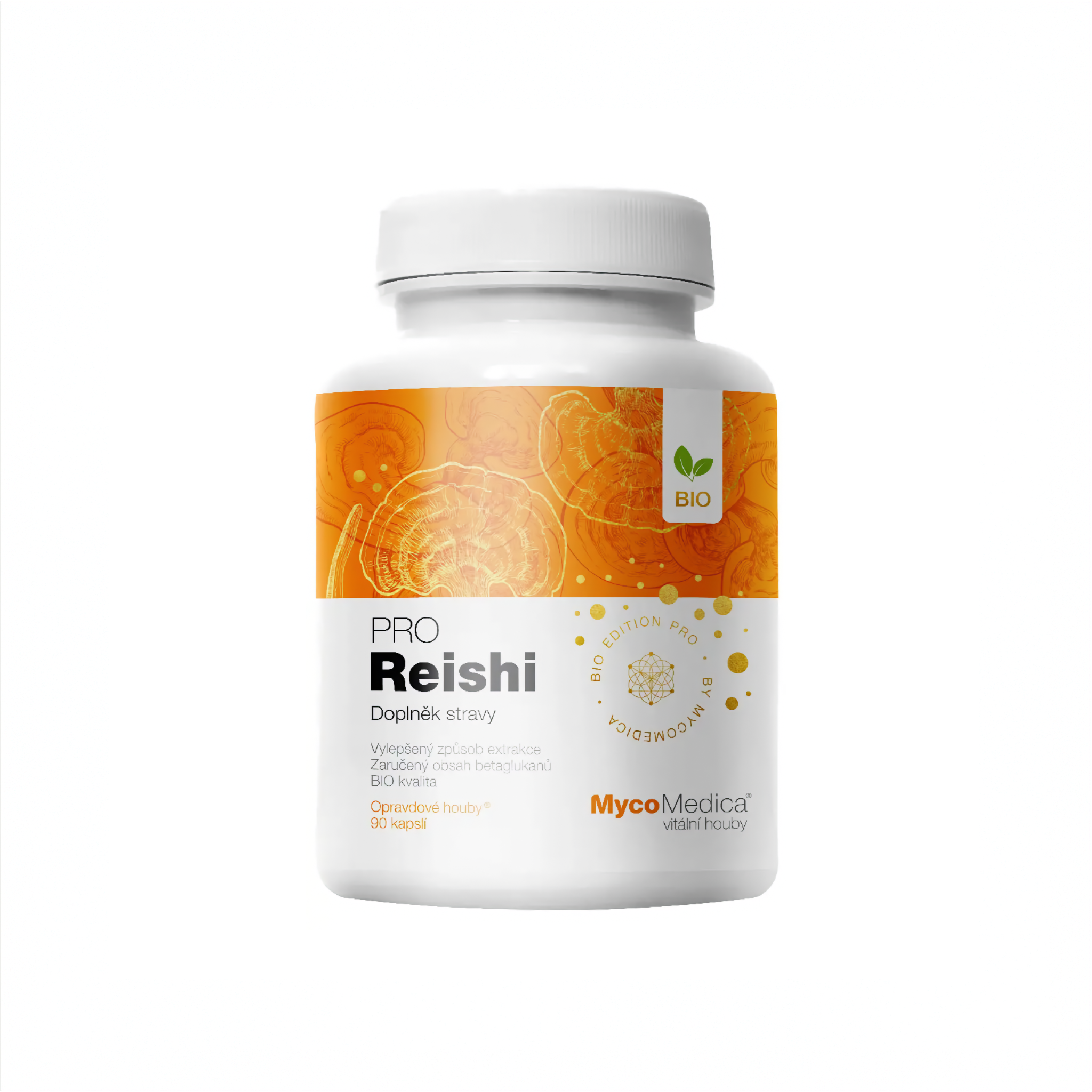 MycoMedica Reishi PRO 90 növényi kapszula