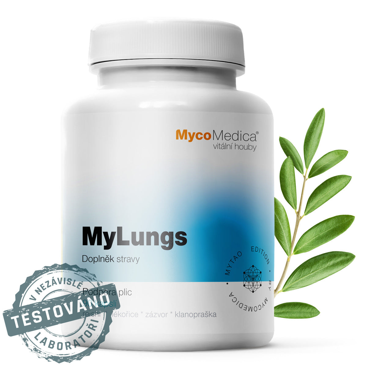 MycoMedica MyLungs 90 rastlinných kapsúl